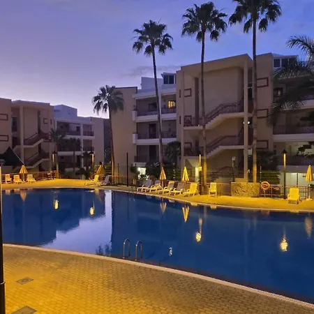 Tenerife South Apartment, 3 Pools, Sea View, Near Cristianos * 滨海帕尔姆